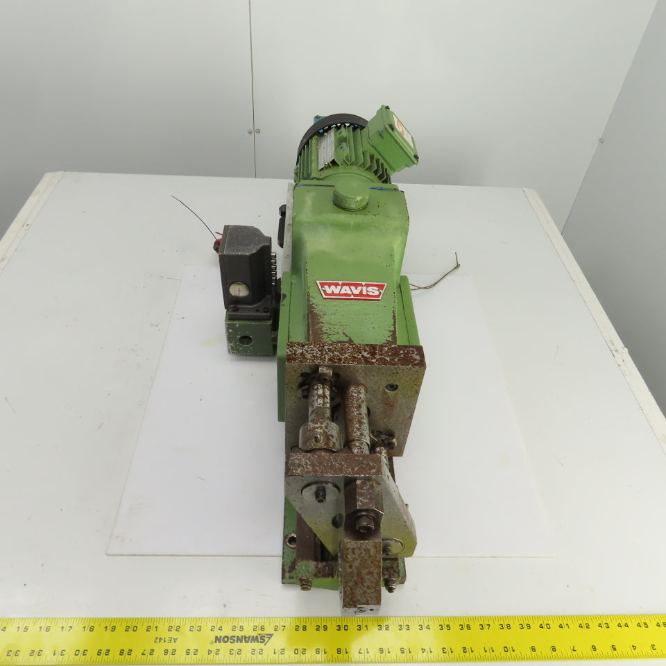 Wavis Engineering Horizontal Boring Head 7-1/2" Stroke 1105RPM .55KW 480V 3PH