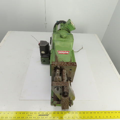 Wavis Engineering Horizontal Boring Head 7-1/2" Stroke 1105RPM .55KW 480V 3PH