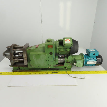 Wavis Engineering Horizontal Boring Head 7-1/2" Stroke 1105RPM .55KW 480V 3PH