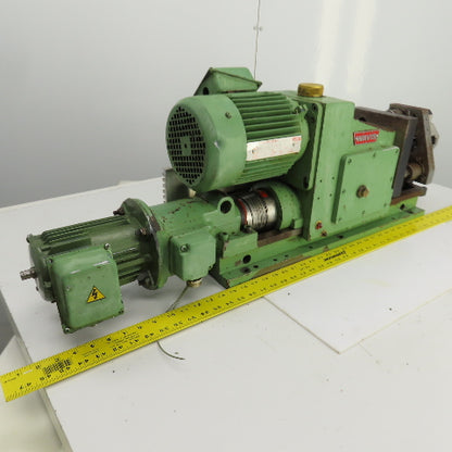 Wavis Engineering Horizontal Boring Head 7-1/2" Stroke 1150RPM 0.55KW 480V 3PH
