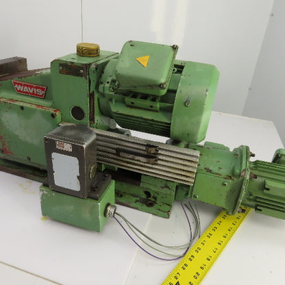 Wavis Engineering Horizontal Boring Head 7-1/2" Stroke 1150RPM 0.55KW 480V 3PH
