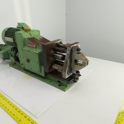 Wavis Engineering Horizontal Boring Head 7-1/2" Stroke 1150RPM 0.55KW 480V 3PH