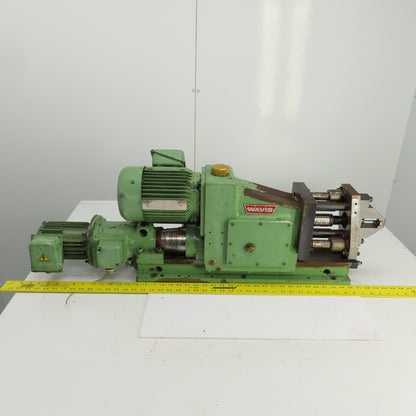 Wavis Engineering Horizontal Boring Head 7-1/2" Stroke 1150RPM 0.55KW 480V 3PH