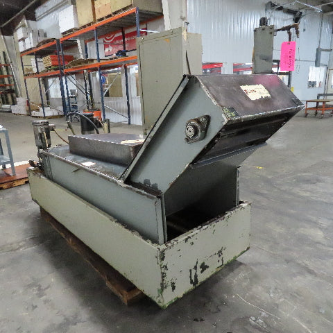 Fluid Pro 24" Wide Coolant Filter Media Bed Conveyor Modified 1-1/2Hp 208-460V