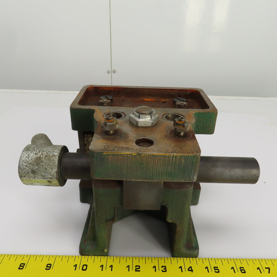 Quick Clamp Shaft & Round Stock Clamping Unit W/Precision Drilling Holes