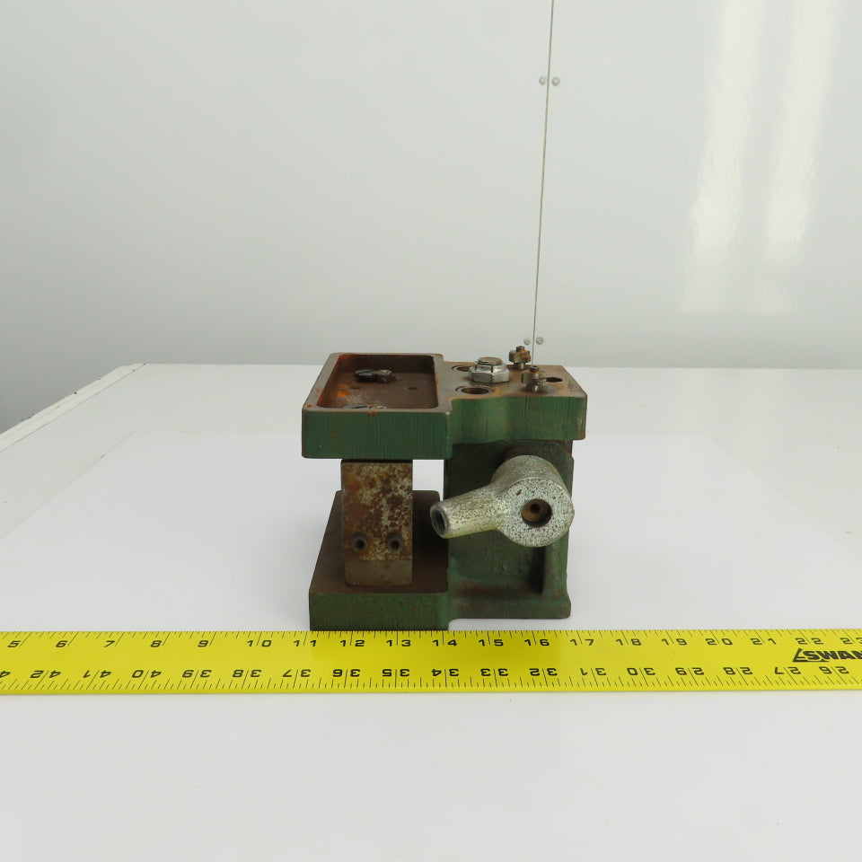 Quick Clamp Shaft & Round Stock Clamping Unit W/Precision Drilling Holes