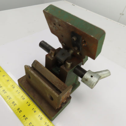 Quick Clamp Shaft & Round Stock Clamping Unit W/Precision Drilling Holes