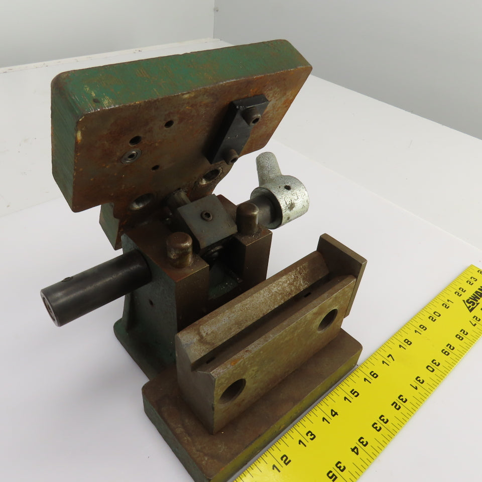 Quick Clamp Shaft & Round Stock Clamping Unit W/Precision Drilling Holes