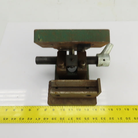 Quick Clamp Shaft & Round Stock Clamping Unit W/Precision Drilling Holes