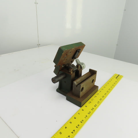 Quick Clamp Shaft & Round Stock Clamping Unit W/Precision Drilling Holes