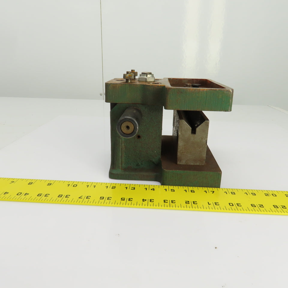 Quick Clamp Shaft & Round Stock Clamping Unit W/Precision Drilling Holes