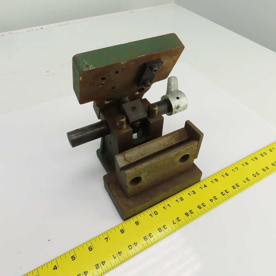 Quick Clamp Shaft & Round Stock Clamping Unit W/Precision Drilling Holes