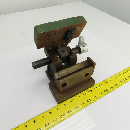 Quick Clamp Shaft & Round Stock Clamping Unit W/Precision Drilling Holes