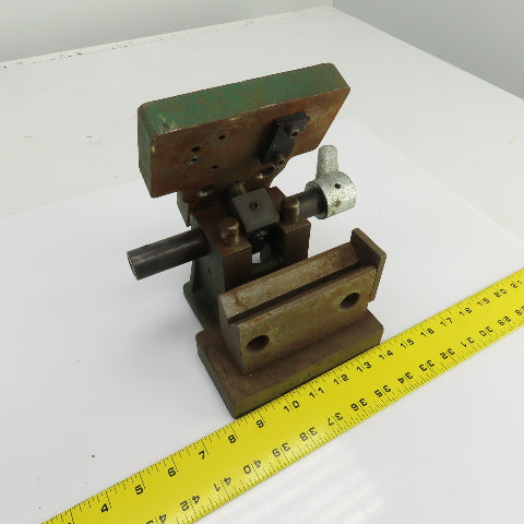 Quick Clamp Shaft & Round Stock Clamping Unit W/Precision Drilling Holes
