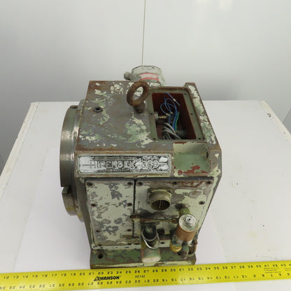 Hiperdex 360° Precision Heavy Duty Rotary Indexer 100V Field 0.37A 90VDC Arm 5A