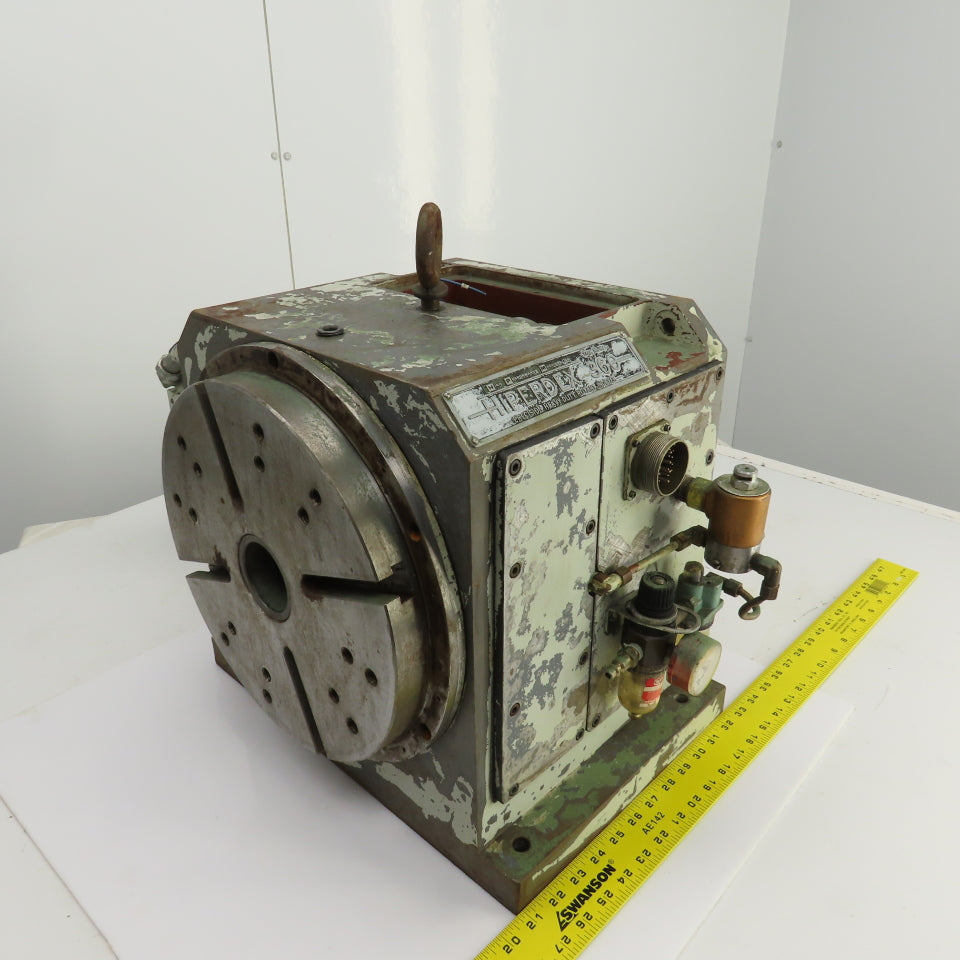 Hiperdex 360° Precision Heavy Duty Rotary Indexer 100V Field 0.37A 90VDC Arm 5A