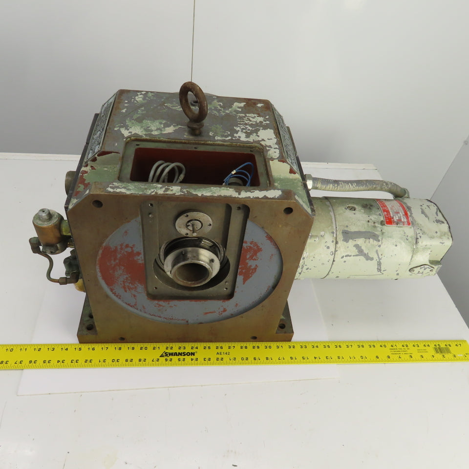 Hiperdex 360° Precision Heavy Duty Rotary Indexer 100V Field 0.37A 90VDC Arm 5A