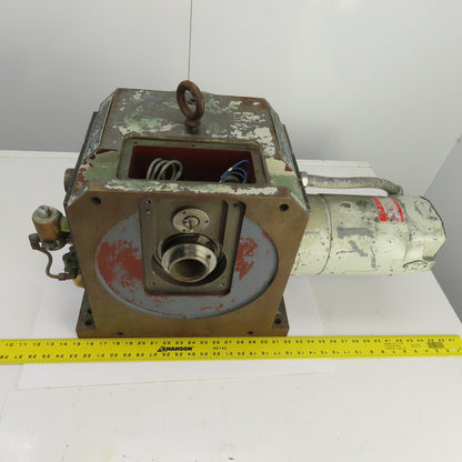 Hiperdex 360° Precision Heavy Duty Rotary Indexer 100V Field 0.37A 90VDC Arm 5A