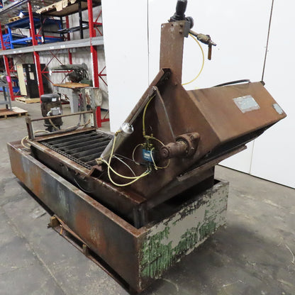 Fluid Pro 24" Wide Coolant Filter Media Bed Conveyor Modified 3Hp 208-460V