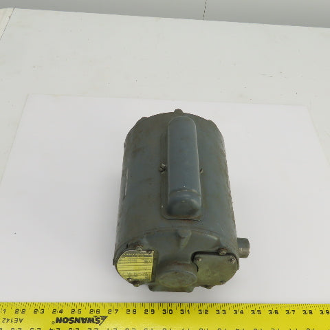 General Electric 5KC47SG149E 1/6HP AC Motor 1140RPM 115/230V 1PH 60HZ 56 Frame