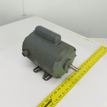General Electric 5KC47SG149E 1/6HP AC Motor 1140RPM 115/230V 1PH 60HZ 56 Frame