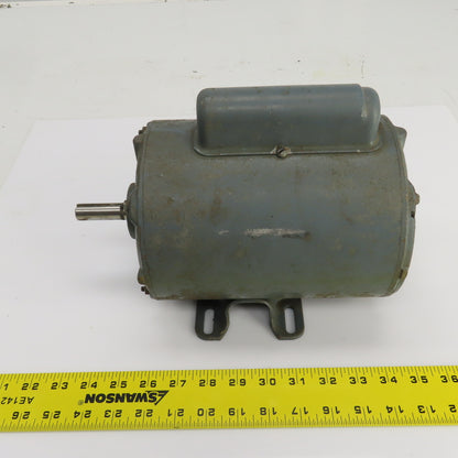 General Electric 5KC47SG149E 1/6HP AC Motor 1140RPM 115/230V 1PH 60HZ 56 Frame