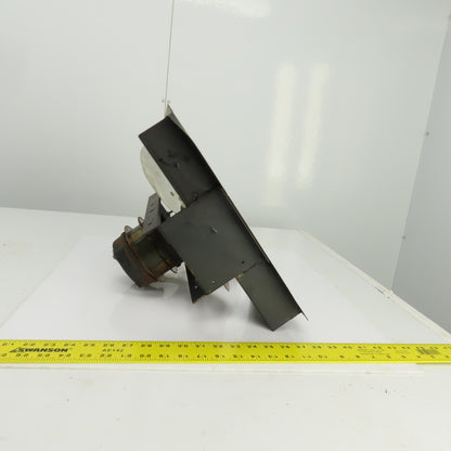 3 Blade Axial Cooling Fan 17" x 15-1/4" Flange Mount