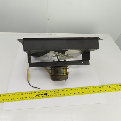 3 Blade Axial Cooling Fan 17" x 15-1/4" Flange Mount