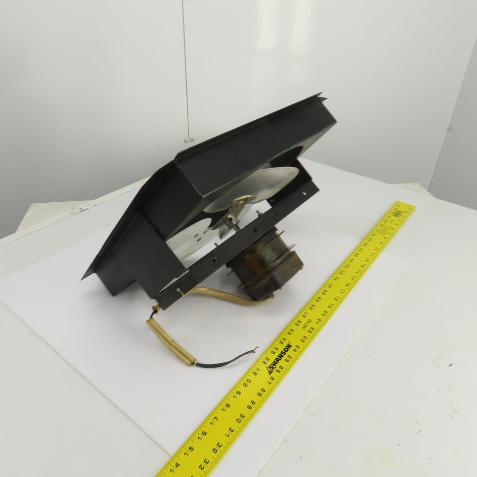3 Blade Axial Cooling Fan 17" x 15-1/4" Flange Mount