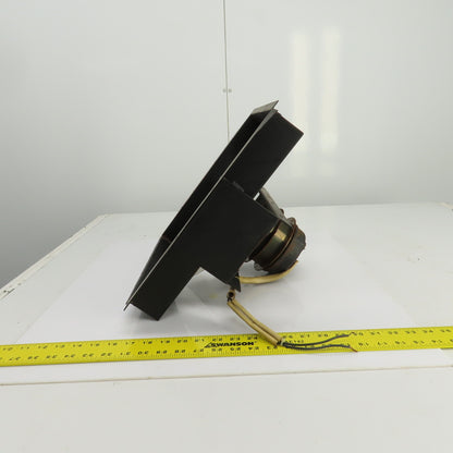 3 Blade Axial Cooling Fan 17" x 15-1/4" Flange Mount