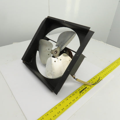 3 Blade Axial Cooling Fan 17" x 15-1/4" Flange Mount