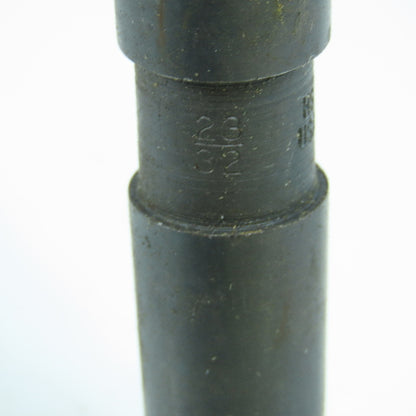 23/32" Spiral 4 Flute Hand Reamer Morse Taper Shank #2MT Lot of 3