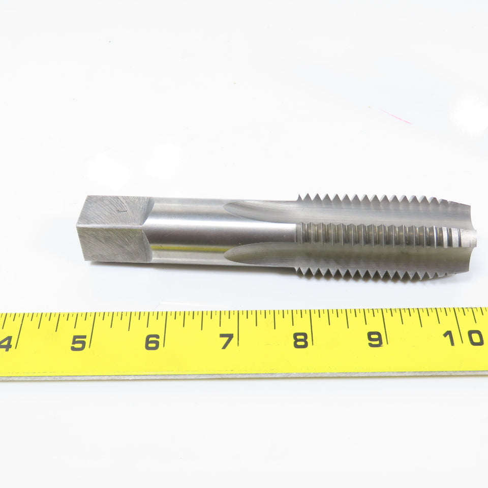 Widell 1-1/4"-7 HSS 4 Flute Plug Tap 5-3/4" OAL 3/4" Shank DBLD 1860-5 Lot Of 2
