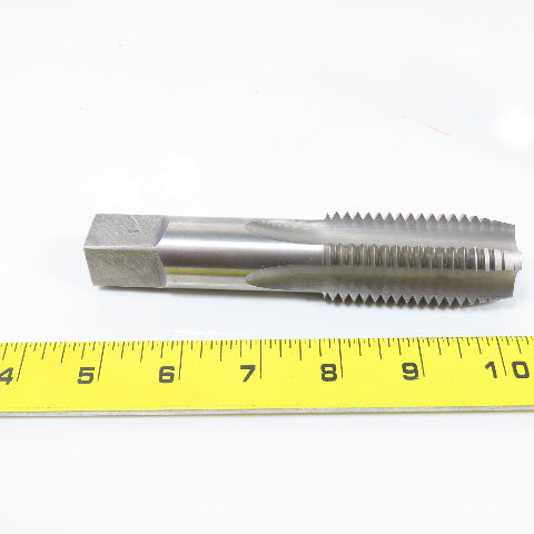 Widell 1-1/4"-7 HSS 4 Flute Plug Tap 5-3/4" OAL 3/4" Shank DBLD 1860-5 Lot Of 2