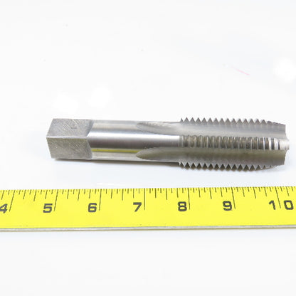 Widell 1-1/4"-7 HSS 4 Flute Plug Tap 5-3/4" OAL 3/4" Shank DBLD 1860-5 Lot Of 2