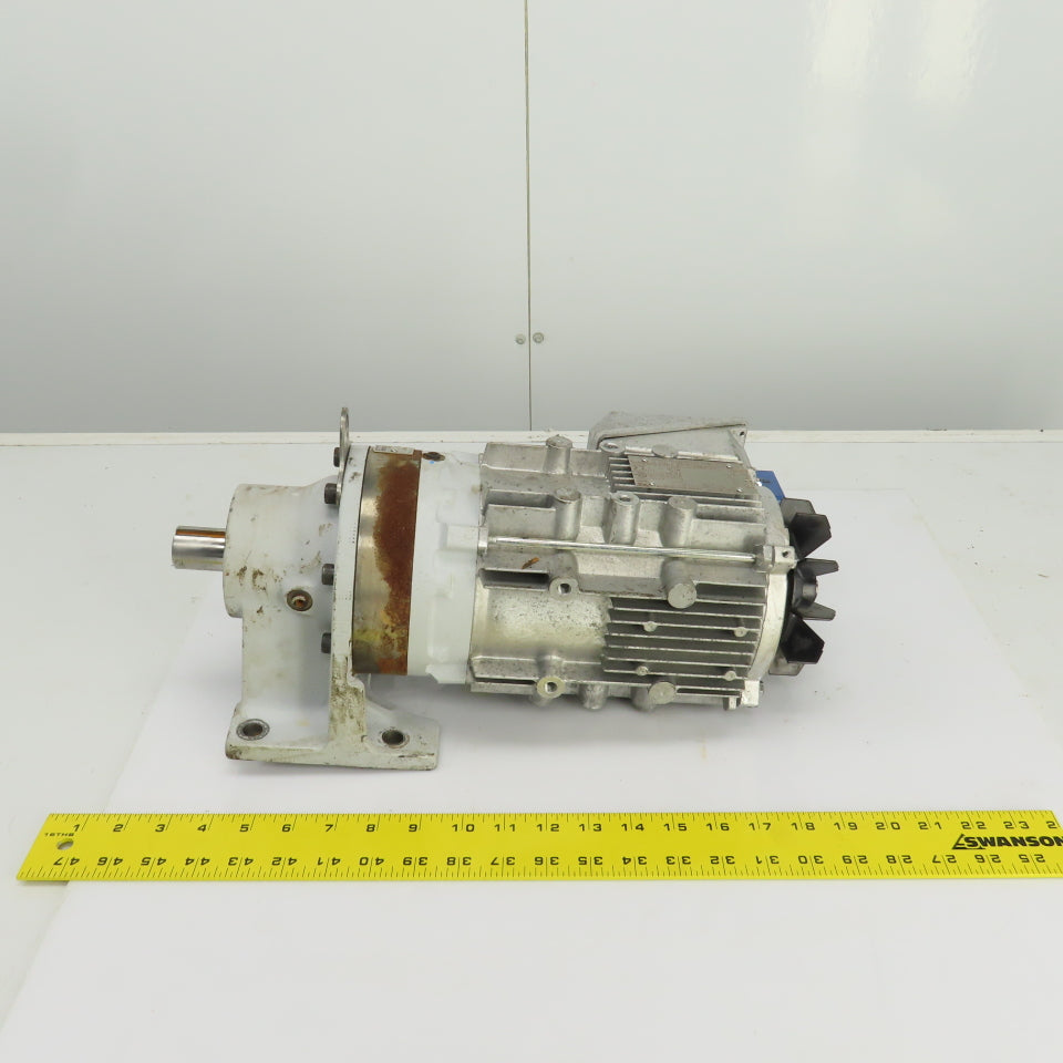 SM-Cylco CNHMS1-6105YB-EP-43 43:1 Ratio Gear Reducer 1HP 40.7RPM Output 575V