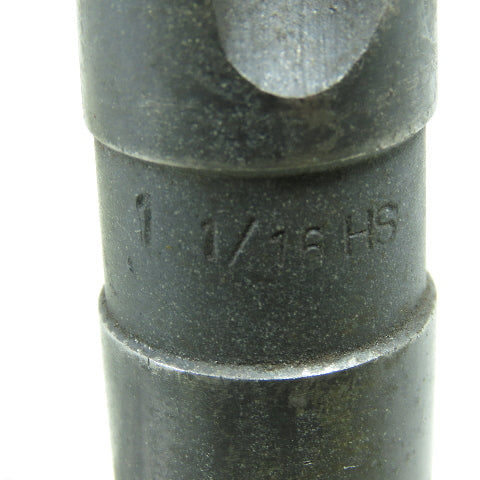 15/16" & 1-1/16" High Speed Steel Twist Drill Bit Lot of 2