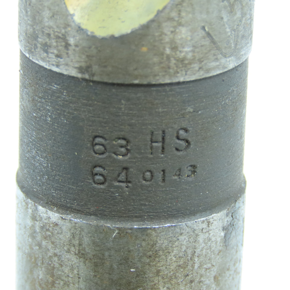 55/64", 15/16", 63/64" High Speed Steel Twist Drill Bit Lot of 3