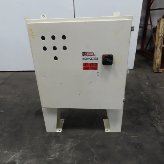 Rittal A-2273 30"x30"x10" Free Standing Electrical Enclosure 30A Disconnect