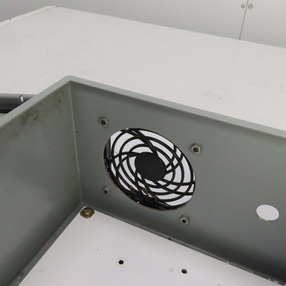 Hoffman A-1212CH 12" x 12" x 6" Wall Mount Electrical Enclosure W/Backplate