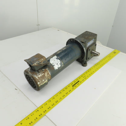 Falk 206WBM1A Omnibox 15:1 Ratio Worm Gear Reducer 180VDC 115RPM Out 5.35A
