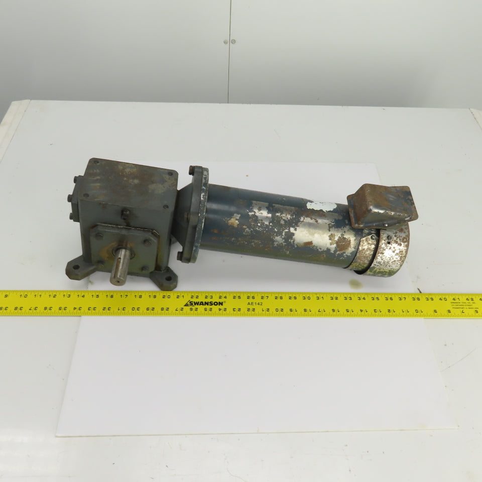 Falk 206WBM1A Omnibox 15:1 Ratio Worm Gear Reducer 180VDC 115RPM Out 5.35A