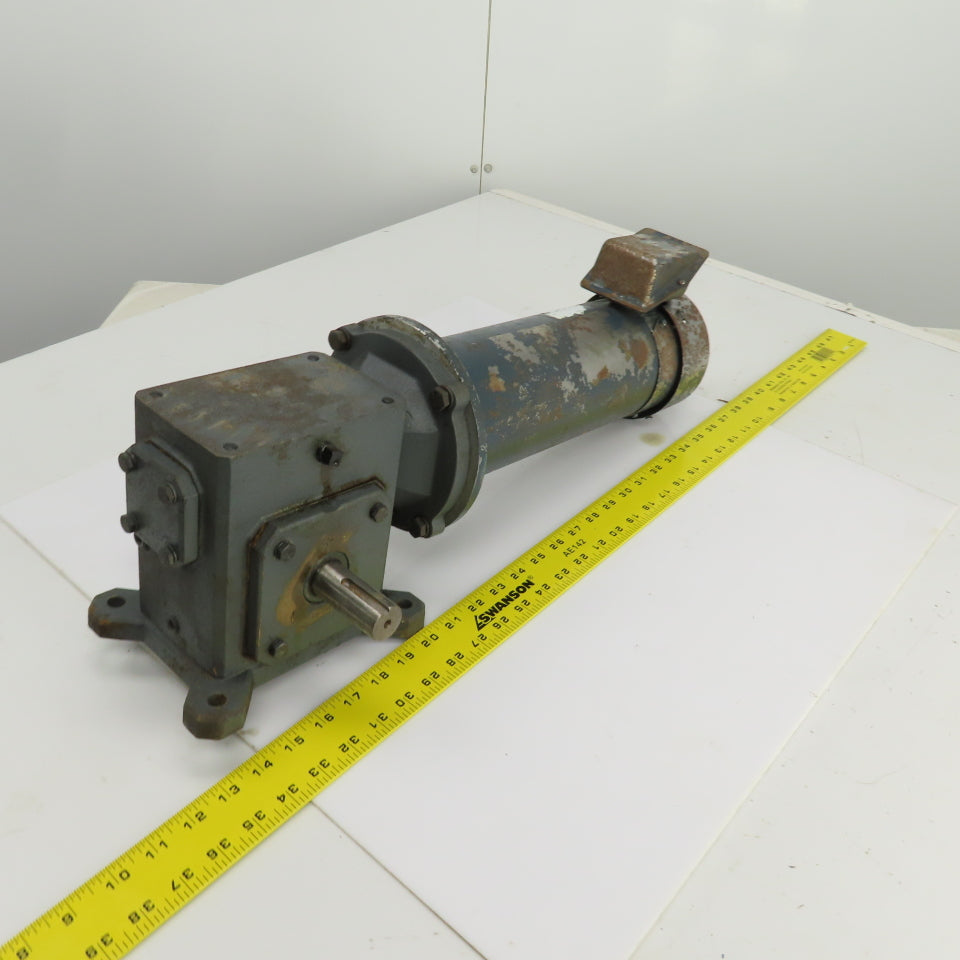 Falk 206WBM1A Omnibox 15:1 Ratio Worm Gear Reducer 180VDC 115RPM Out 5.35A