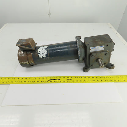 Falk 206WBM1A Omnibox 15:1 Ratio Worm Gear Reducer 180VDC 115RPM Out 5.35A