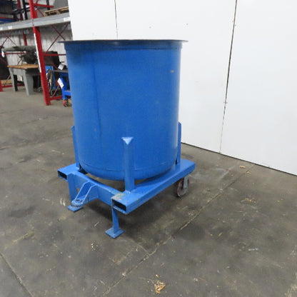 150 Gal 33" x 40" Open Top Stainless Steel Holding Storing Receiving Vessel