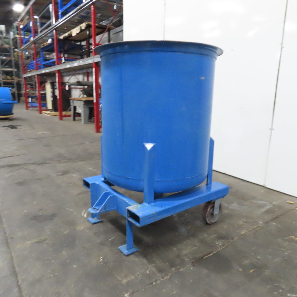 150 Gal 33" x 40" Open Top Stainless Steel Holding Storing Receiving Vessel