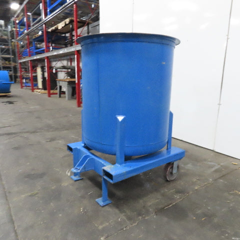 150 Gal 33" x 40" Open Top Stainless Steel Holding Storing Receiving Vessel
