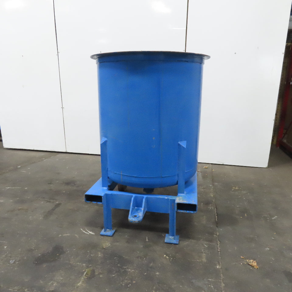 150 Gal 33" x 40" Open Top Stainless Steel Holding Storing Receiving Vessel