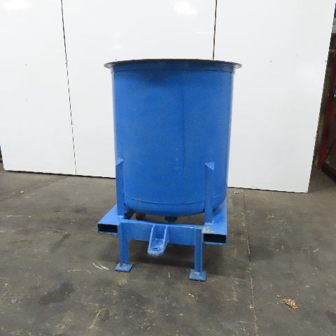 150 Gal 33" x 40" Open Top Stainless Steel Holding Storing Receiving Vessel