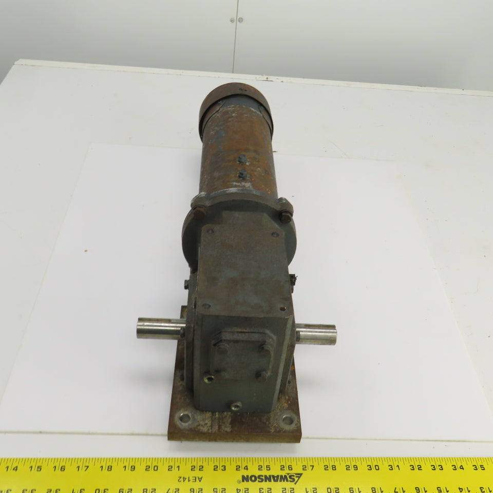 Falk 206WBM1A Omnibox 50:1 Ratio Worm Gear Reducer 0.57HP 180VDC 34.5RPM Output